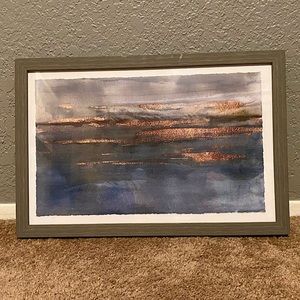Marmont Hill copper emulsion framed print. 12 by 18 inches.